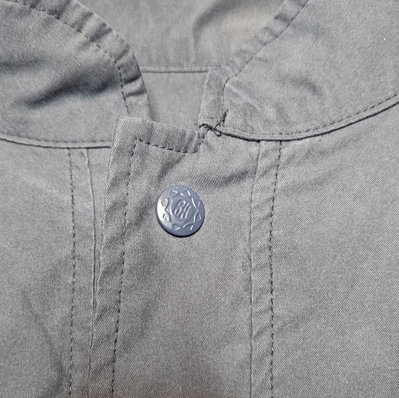 Ben Hogan Gray Short Sleeve Golf Windshirt - Picture 7 of 12